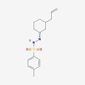 molecular formula C16H22N2O2S B514973 N'-(3-allylcyclohexylidene)-4-methylbenzenesulfonohydrazide 