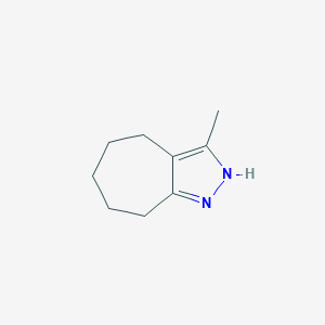 3-Methyl-1,4,5,6,7,8-hexahydrocyclohepta[c]pyrazole