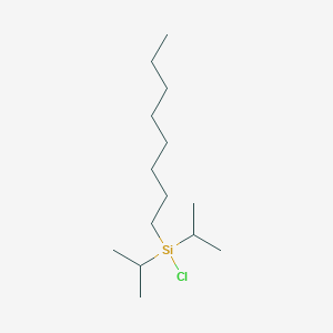molecular formula C14H31ClSi B051508 n-Octyldiisopropylchlorosilane CAS No. 117559-37-2