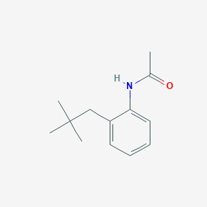 molecular formula C13H19NO B515113 N-(2-neopentylphenyl)acetamide 