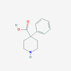 molecular formula C12H15NO2 B051512 4-Phenylpiperidine-4-carboxylic acid CAS No. 3627-45-0