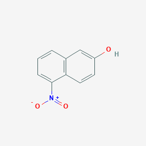 molecular formula C10H7NO3 B515133 5-Nitro-2-naphthol CAS No. 607-45-4