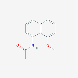 molecular formula C13H13NO2 B515165 N-(8-methoxynaphthalen-1-yl)acetamide 