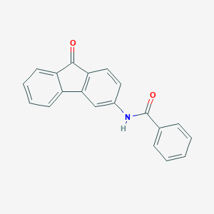 molecular formula C20H13NO2 B515170 N-(9-oxo-9H-fluoren-3-yl)benzamide 