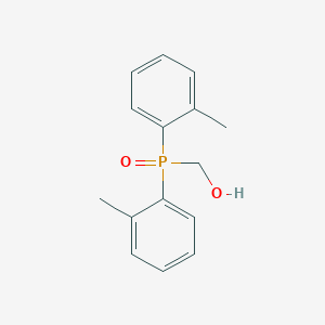 molecular formula C15H17O2P B5151715 Bis(2-methylphenyl)phosphorylmethanol 