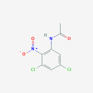 molecular formula C8H6Cl2N2O3 B515177 N-(3,5-dichloro-2-nitrophenyl)acetamide 
