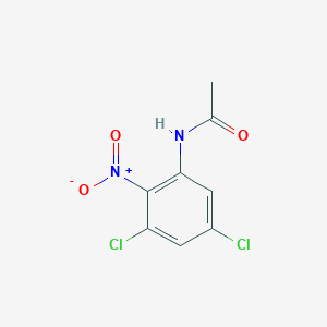 N-{3,5-dichloro-2-nitrophenyl}acetamide