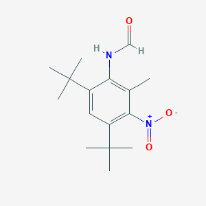 4,6-Ditert-butyl-3-nitro-2-methylphenylformamide