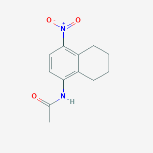 N-(4-nitro-5,6,7,8-tetrahydronaphthalen-1-yl)acetamide