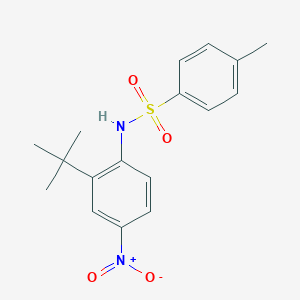 N-{2-tert-butyl-4-nitrophenyl}-4-methylbenzenesulfonamide