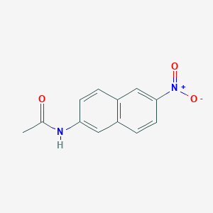 N-{6-nitro-2-naphthyl}acetamide