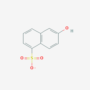 6-Hydroxy-1-naphthalenesulfonic acid