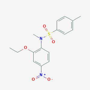 N-{2-ethoxy-4-nitrophenyl}-N,4-dimethylbenzenesulfonamide