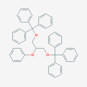 [[2-Phenoxy-3-(trityloxy)propoxy](diphenyl)methyl]benzene