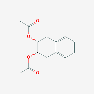 3-(Acetyloxy)-1,2,3,4-tetrahydro-2-naphthalenyl acetate