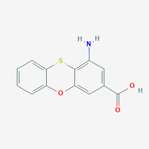 1-Amino-3-phenoxathiincarboxylic acid