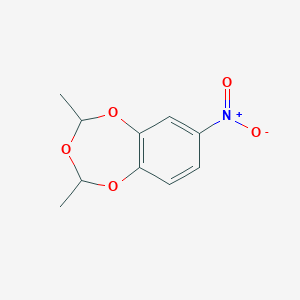 2,4-Dimethyl-7-nitro-1,3,5-benzotrioxepine
