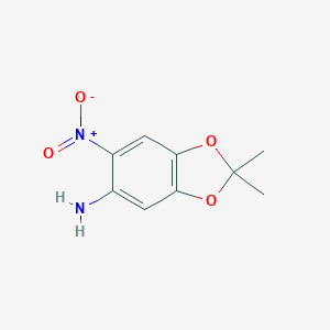 2,2-Dimethyl-6-nitro-1,3-benzodioxol-5-amine