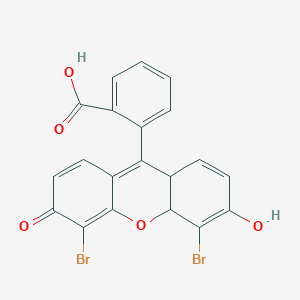 2-(4,5-dibromo-6-hydroxy-3-oxo-8a,10a-dihydro-3H-xanthen-9-yl)benzoic acid