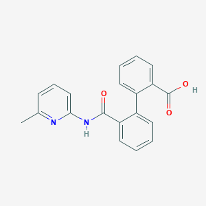 2'-{[(6-Methyl-2-pyridinyl)amino]carbonyl}[1,1'-biphenyl]-2-carboxylic acid