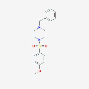 1-Benzyl-4-(4-ethoxyphenyl)sulfonylpiperazine