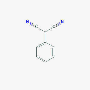 molecular formula C9H6N2 B051526 苯基丙二腈 CAS No. 3041-40-5
