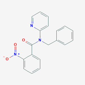 N-Benzyl-2-nitro-N-pyridin-2-yl-benzamide