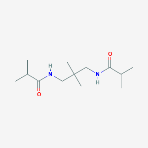 molecular formula C13H26N2O2 B515317 N-[3-(isobutyrylamino)-2,2-dimethylpropyl]-2-methylpropanamide 
