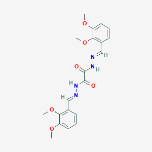 N'~1~,N'~2~-bis(2,3-dimethoxybenzylidene)ethanedihydrazide
