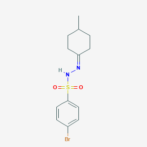 4-bromo-N'-(4-methylcyclohexylidene)benzenesulfonohydrazide