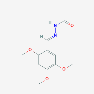 N'-(2,4,5-trimethoxybenzylidene)acetohydrazide