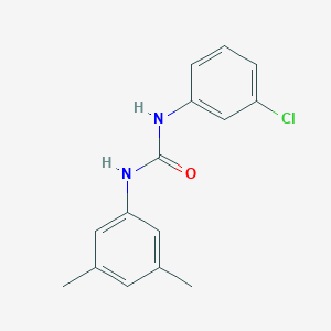 N-(3-chlorophenyl)-N'-(3,5-dimethylphenyl)urea