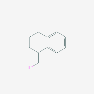 molecular formula C11H13I B051550 1-(Iodomethyl)-1,2,3,4-tetrahydronaphthalene CAS No. 117408-87-4