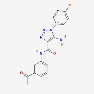 molecular formula C17H14BrN5O2 B5155296 MFCD11843791 