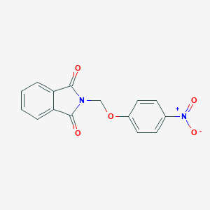 molecular formula C15H10N2O5 B515544 2-({4-nitrophenoxy}methyl)-1H-isoindole-1,3(2H)-dione CAS No. 134697-10-2