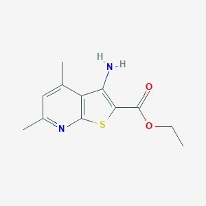 Ethyl 3-amino-4,6-dimethylthieno[2,3-b]pyridine-2-carboxylate