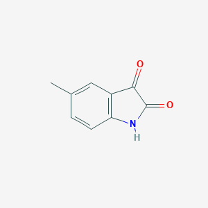 molecular formula C₉H₇NO₂ B515603 5-Methylisatin CAS No. 608-05-9
