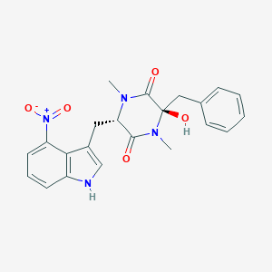 molecular formula C22H22N4O5 B051562 Thaxtomin B CAS No. 122380-19-2