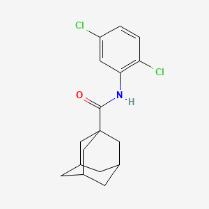 molecular formula C17H19Cl2NO B5156489 N-(2,5-dichlorophenyl)adamantane-1-carboxamide 