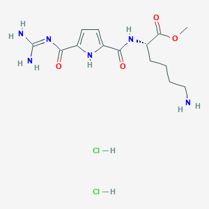 molecular formula C14H24Cl2N6O4 B515719 14-3-3 Dimer Ligand 