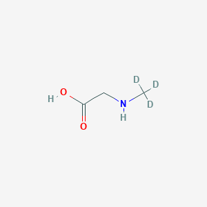 molecular formula C3H7NO2 B051587 Sarcosine-d3 (methyl-d3) CAS No. 118685-91-9