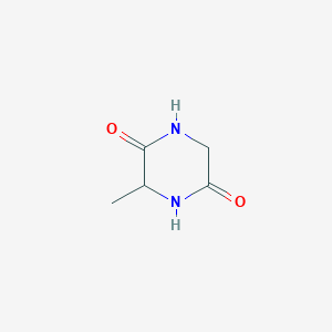 molecular formula C5H8N2O2 B051597 Cyclo(-ala-gly) CAS No. 4526-77-6