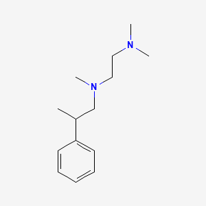 molecular formula C14H24N2 B5161199 N,N,N'-trimethyl-N'-(2-phenylpropyl)-1,2-ethanediamine 