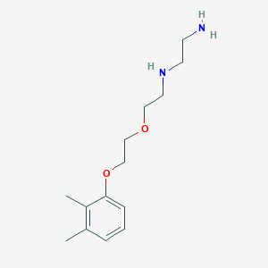 molecular formula C14H24N2O2 B5161424 N'-[2-[2-(2,3-dimethylphenoxy)ethoxy]ethyl]ethane-1,2-diamine 