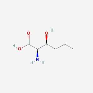 molecular formula C6H13NO3 B051623 (2r,3s)-2-氨基-3-羟基己酸 CAS No. 59286-25-8