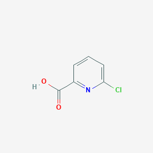 molecular formula C6H4ClNO2 B051624 6-Chloropicolinic acid CAS No. 4684-94-0