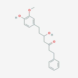 5-Hydroxy-7-(4'-hydroxy-3'-methoxyphenyl)-1-phenyl-3-heptanone
