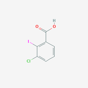 molecular formula C7H4ClIO2 B051647 3-Chloro-2-iodobenzoic acid CAS No. 123278-03-5