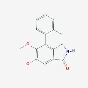molecular formula C17H13NO3 B051655 Cepharanone B CAS No. 53948-09-7