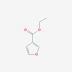 molecular formula C7H8O3 B051663 Ethyl 3-furoate CAS No. 614-98-2